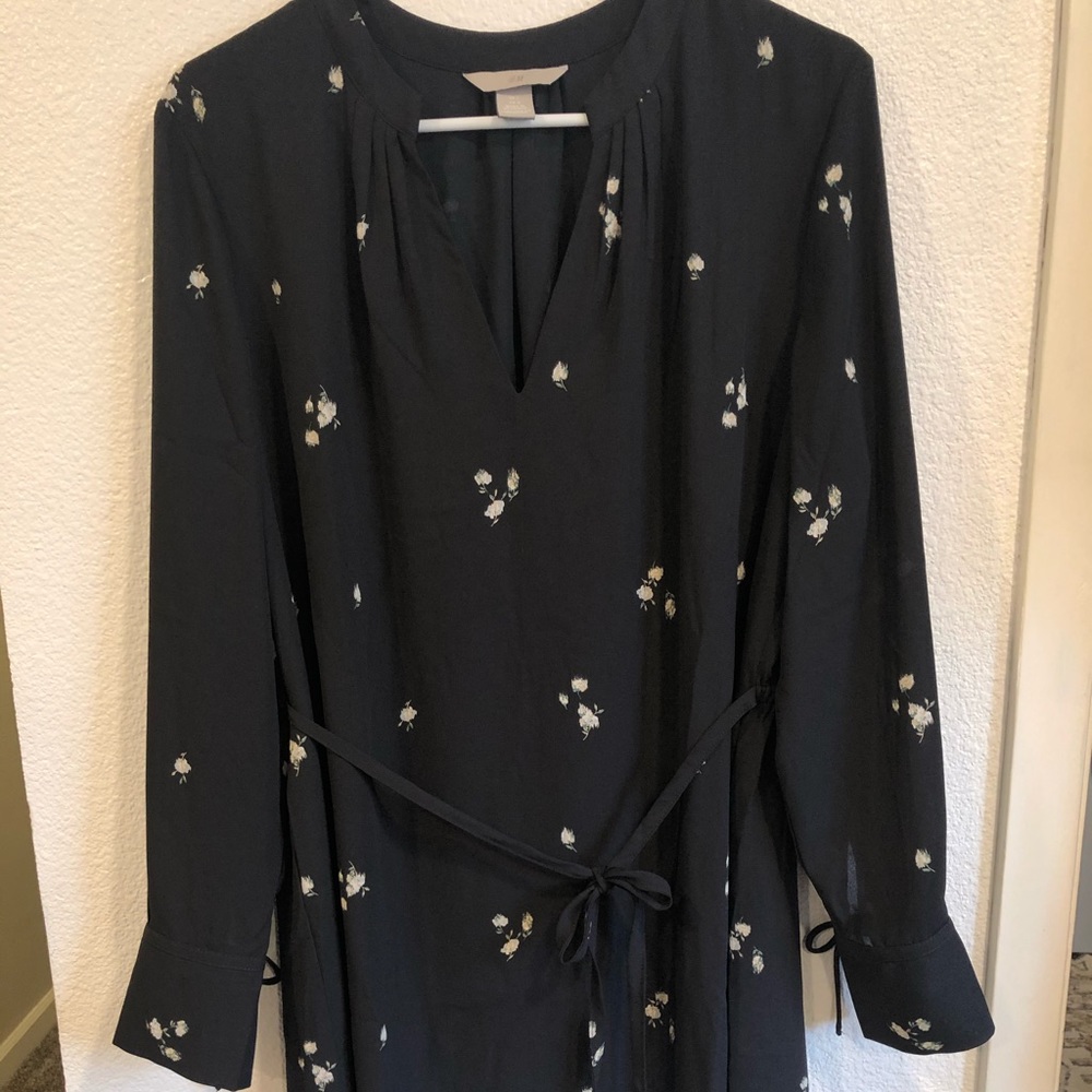 H&M Navy Blue Floral